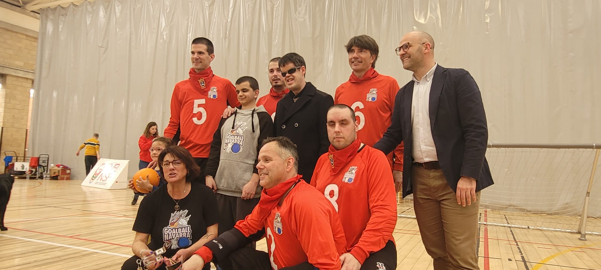 Pleno de victorias para GoalBall Navarra en la 1ª jornada de la Liga Nacional de Segunda División Masculina